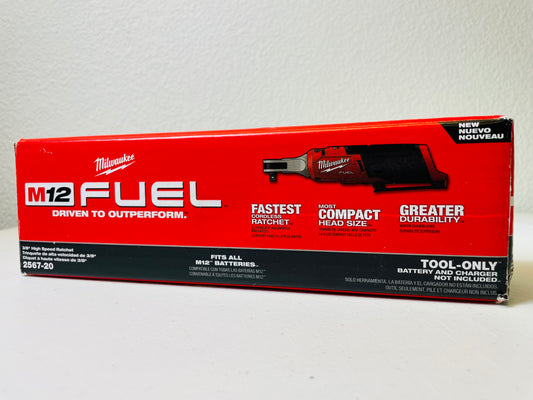 Milwaukee M12 Fuel 3/8" Speed Ratchet