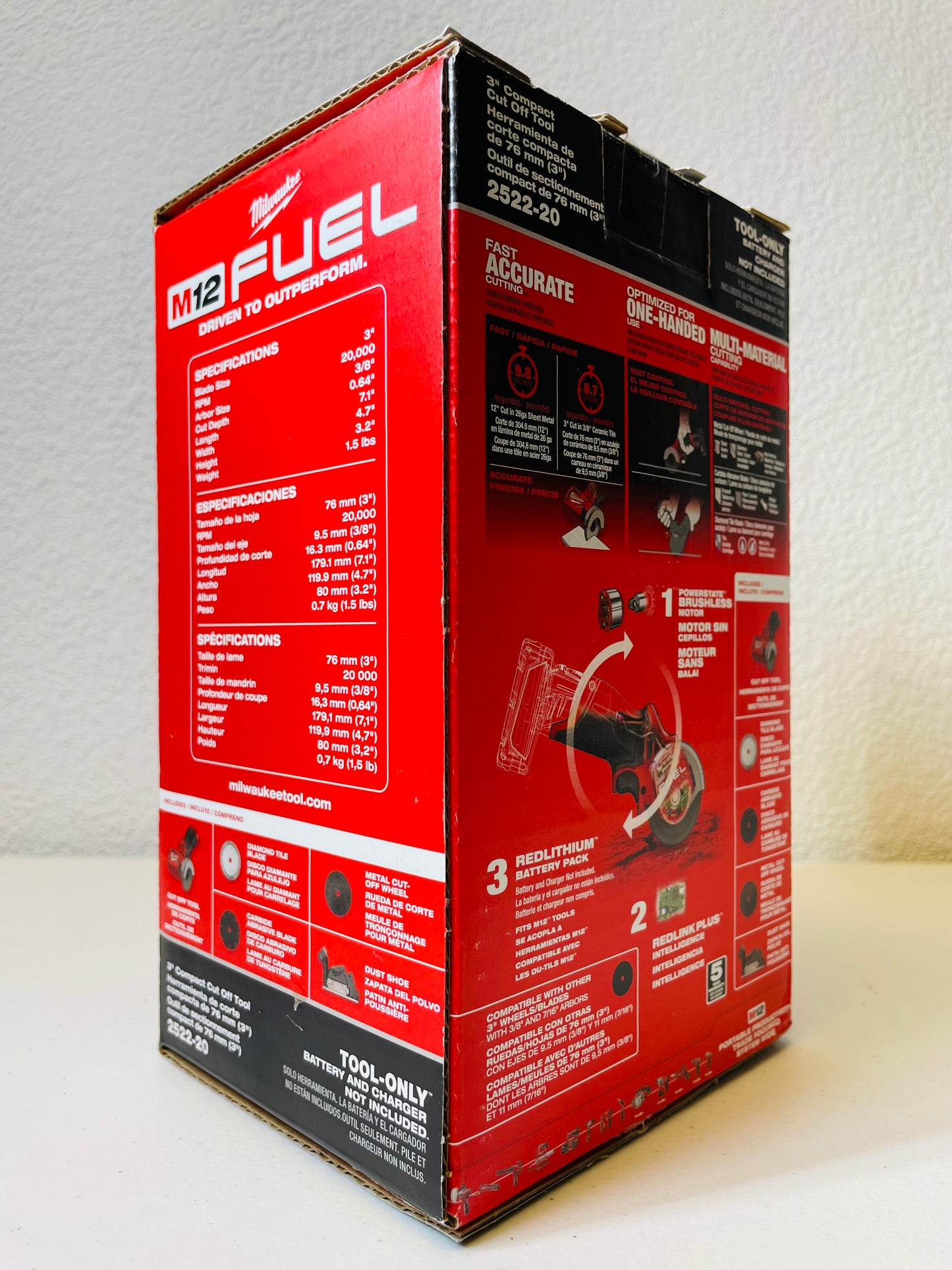 M12 Fuel 3" Compact Cut Off